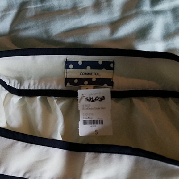 Comme Toi Bicycle Print midi skirt - Picture 2 of 2